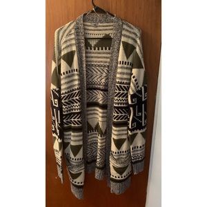 Aztec designed Warm Cardigan